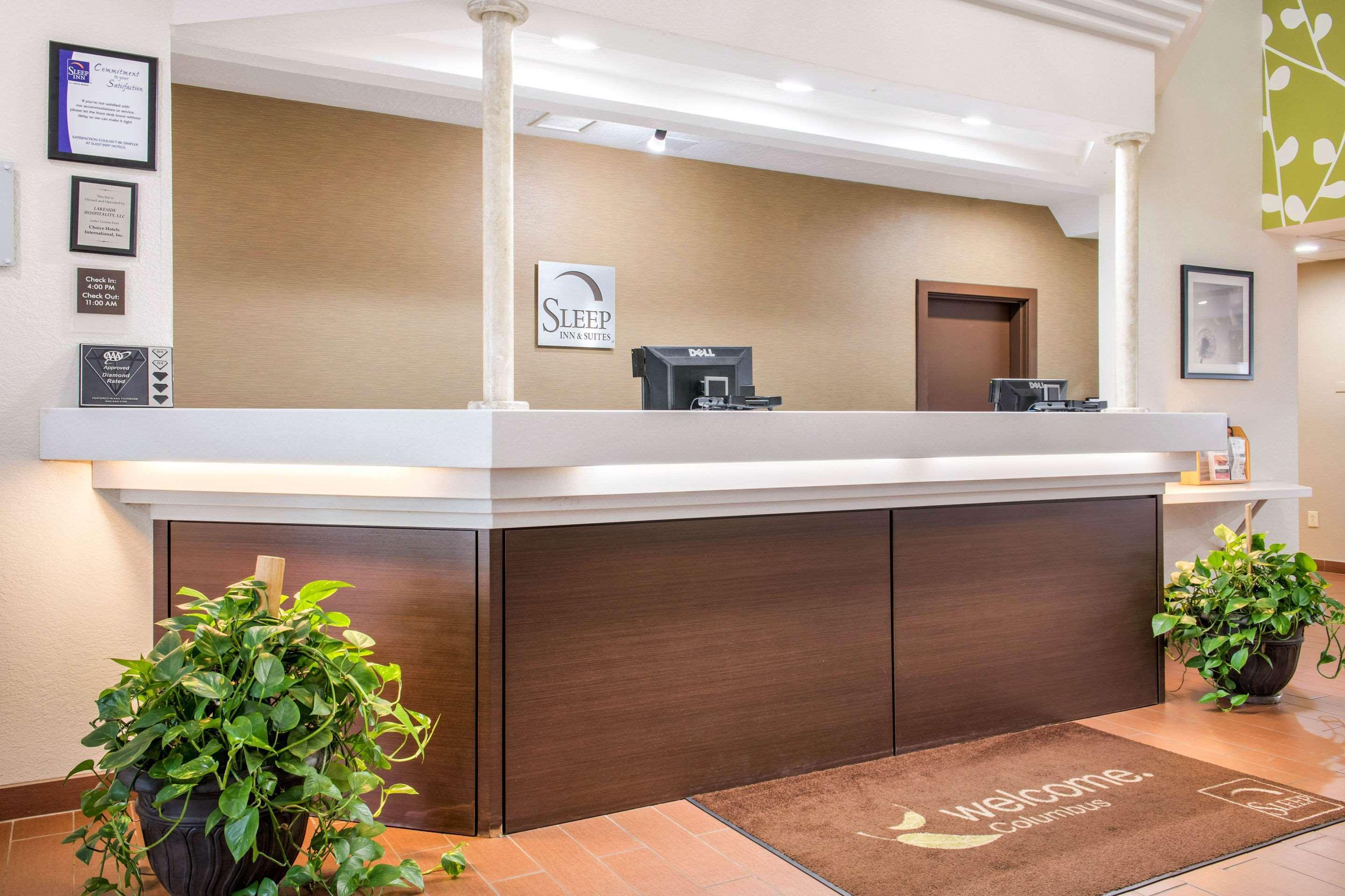 קולומבוס Sleep Inn & Suites מראה חיצוני תמונה